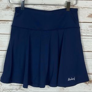 Baleaf Pickleball / Tennis Skort Navy Blue with Ball Pocket